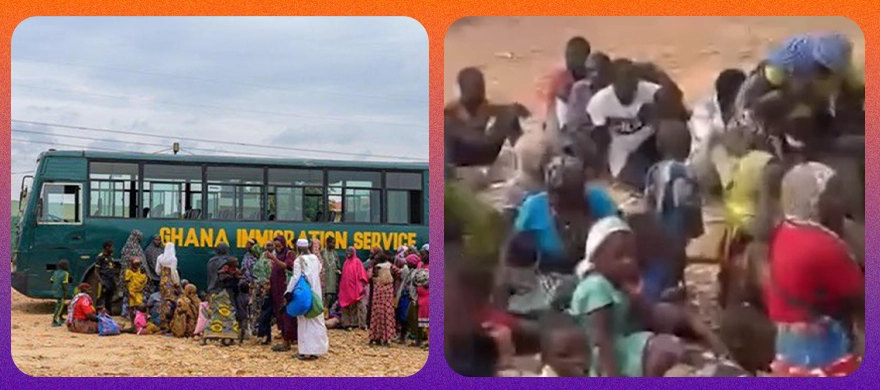 Ghana Immigration Service Removes 1055 Migrant Beggars from Accra and Kumasi Streets