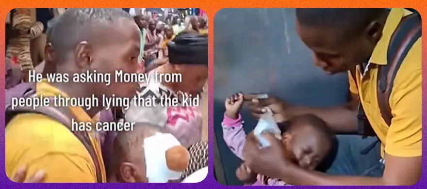 Kampala man with fake cancer patient son