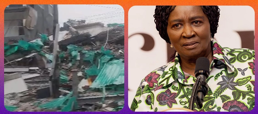 Accra Rains Claim Lives as Avenor Building Collapses