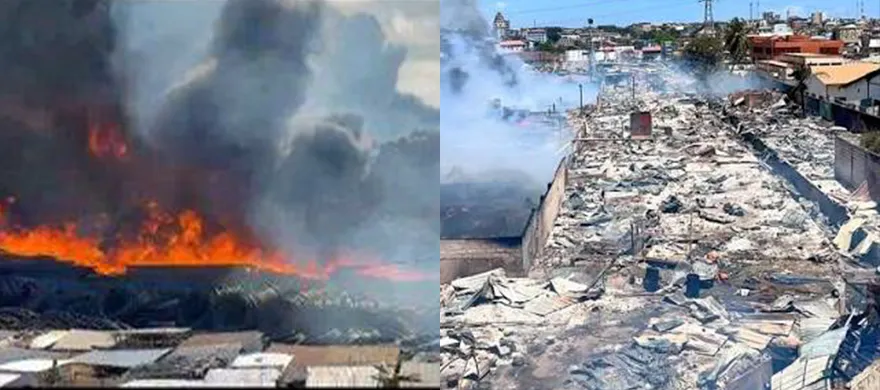 avenor houses before and after the fire