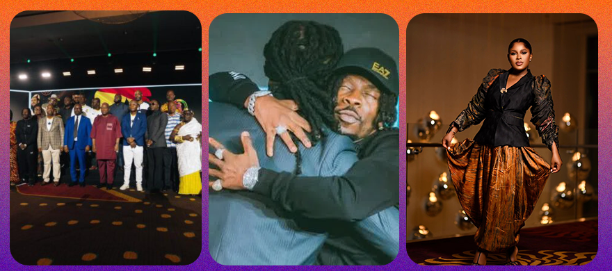 Stonebwoy's Shocking Shatta Wale Hug