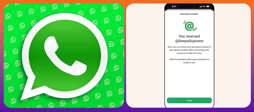 whatsapp username reservation